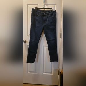 Express Men's Skinny Jeans - Dark Blue